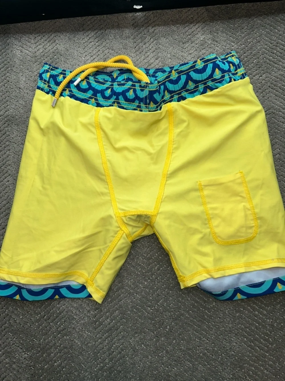 Capelle Men’s Men’s Premium Compression-Lined Hybrid Shorts – Clouds Size Large